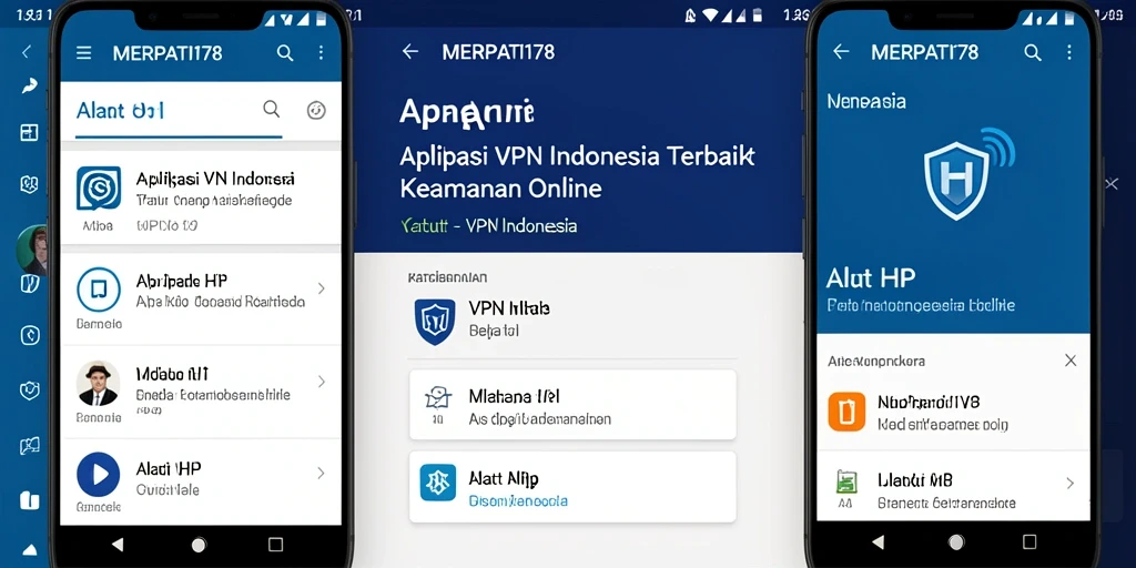 Antarmuka pengguna aplikasi MERPATI178 yang sederhana dan fungsional.