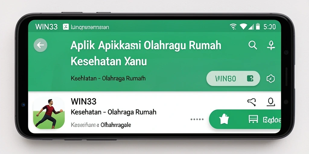 Screenshot antarmuka aplikasi WIN33 yang menampilkan berbagai program olahraga.